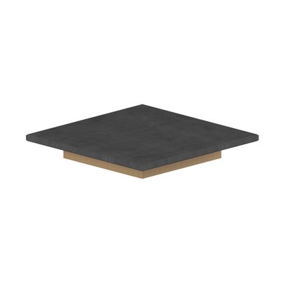 OASIS DESIGN TRAY BS SQ DANSK CEMENT GRAPHITE  Natural
